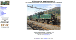 Desktop Screenshot of hobbytrain.ch