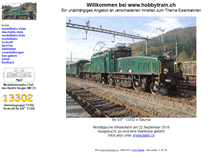 Tablet Screenshot of hobbytrain.ch